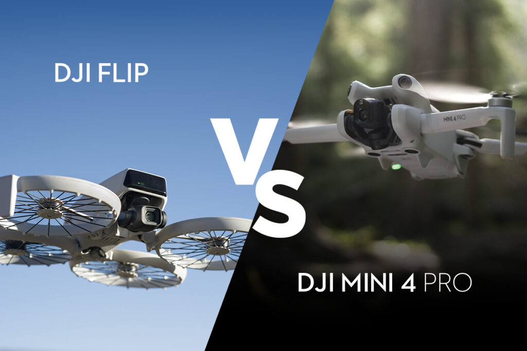 DJI Flip vs DJI Mini 4 Pro: ¿Cuál es el mejor dron compacto?