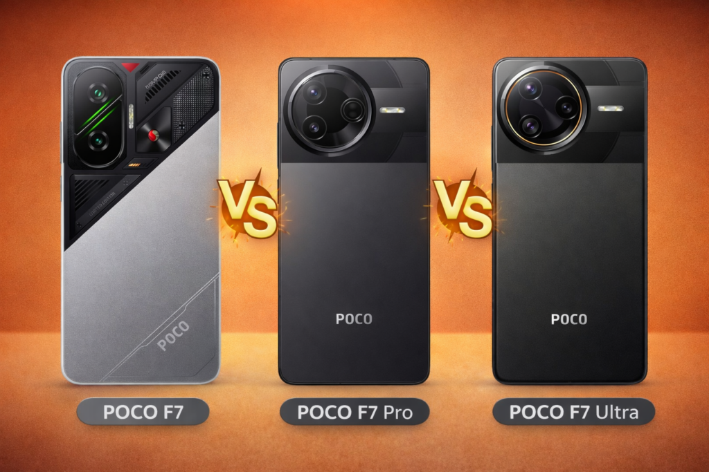 POCO F7 vs POCO F7 Pro vs POCO F7 Ultra ¿Cuál es la diferencia y cuál elegir