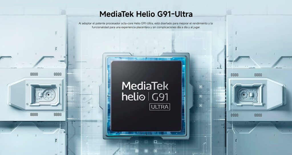 Diseño y pantalla del Redmi 13x: Estilo y fluidez visual