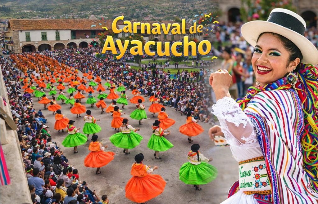 Carnaval de Ayacucho Fechas, comparsas y cómo capturar la fiesta desde el aire
