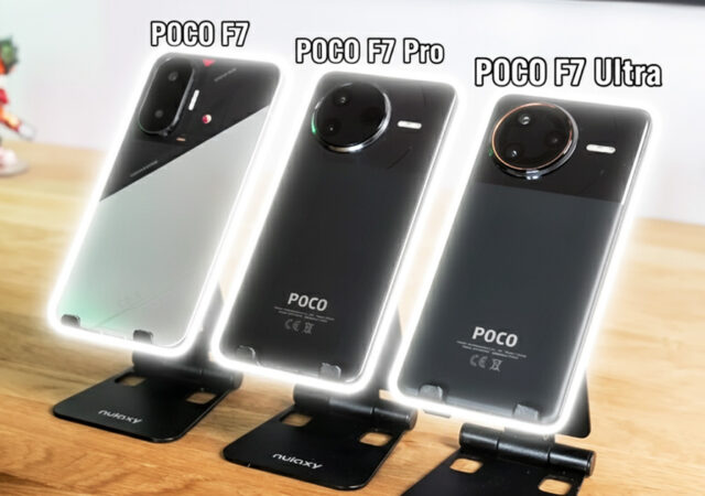 Comparativa flash: POCO F7 vs F7 Pro vs F7 Ultra