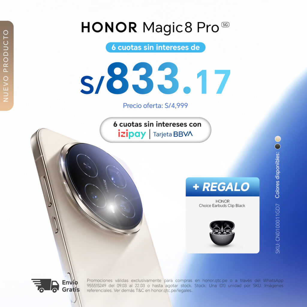 Honor Magic 8 Pro caracteristicas claves