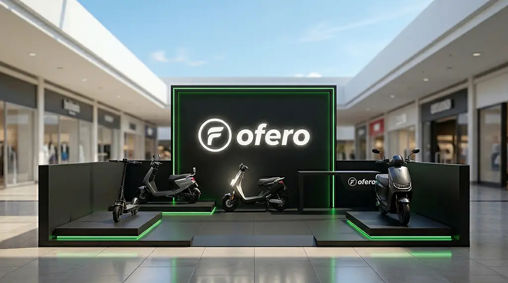OFERO llega al Perú: El primer módulo de motos eléctricas, scoters electricos y bicimotos del Grupo QTC