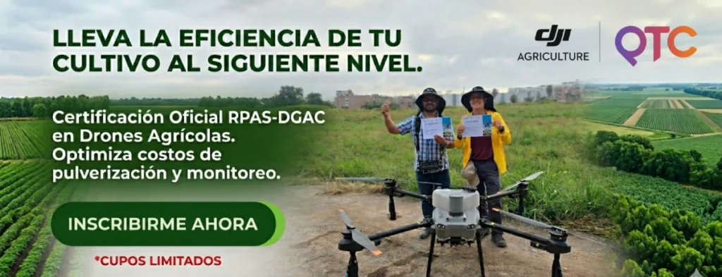 Curso de drones agrícolas (Programa de especialización RPAS DGAC) – DJI Agriculture Perú
