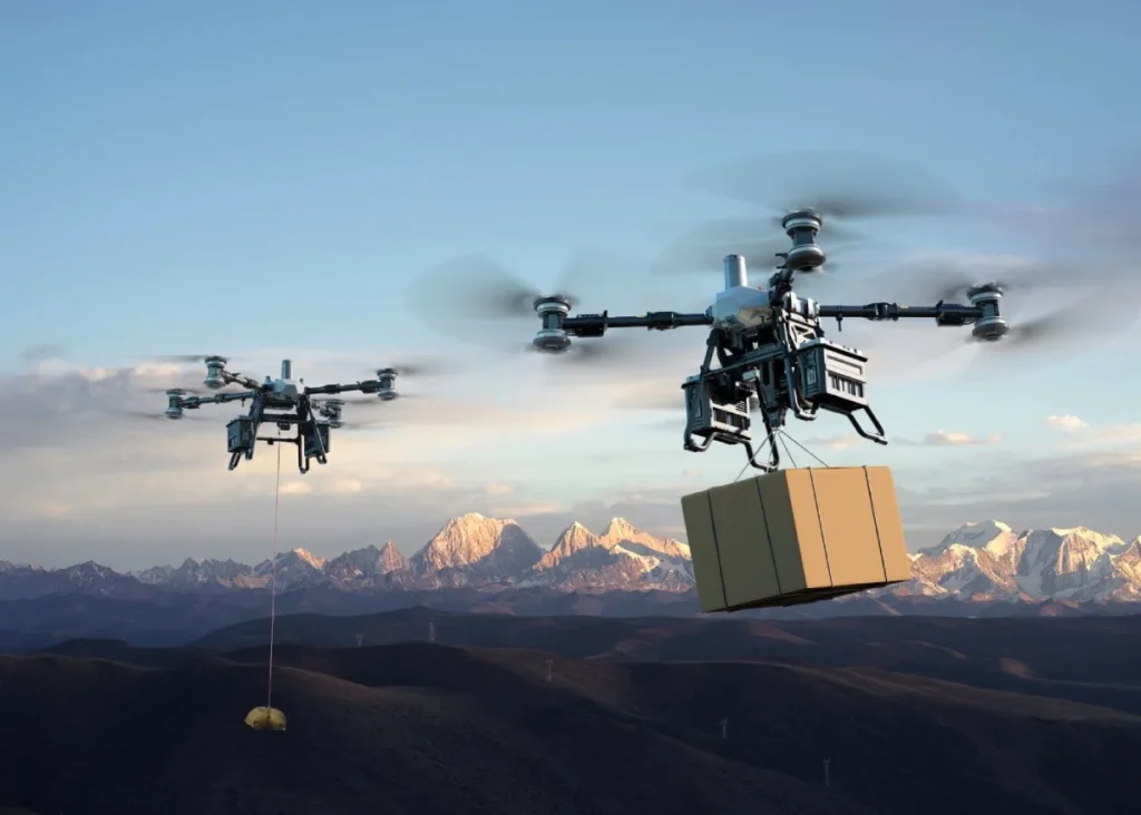 ¿Qué son los drones de carga?