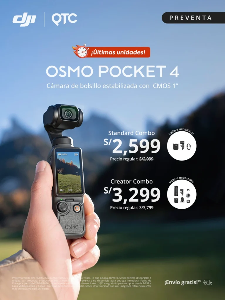 osmo pocket 4 precio