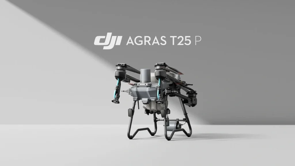 DJI Agras T25P: precisión y movilidad para operaciones medianas 