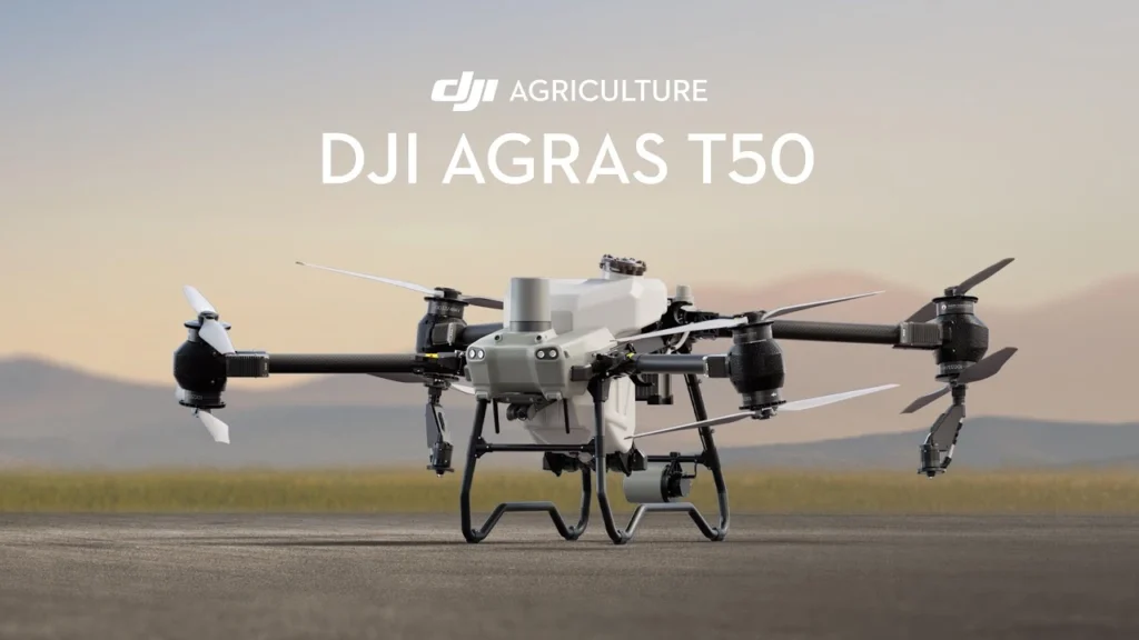 DJI Agras T50: equilibrio entre capacidad y productividad 