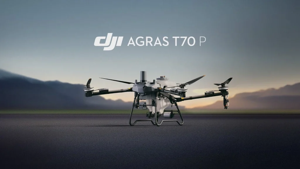 DJI Agras T70P: productividad avanzada para grandes campos 
