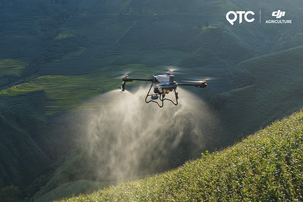 DJI Agras T25P: El dron compacto ideal para terrenos difíciles en Perú