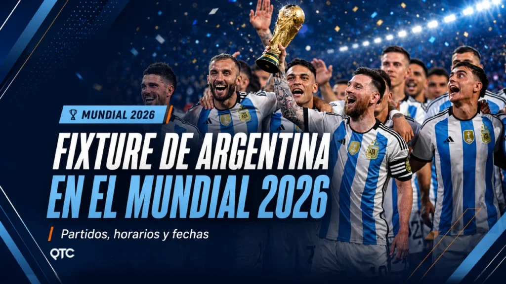 Fixture de Argentina en el Mundial 2026: partidos, horarios y fechas