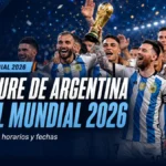 Fixture de Argentina en el Mundial 2026: partidos, horarios y fechas
