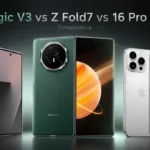 HONOR Magic V3 vs Galaxy Z Fold 7 vs iPhone 16 Pro Max: ¿cuál conviene comprar?