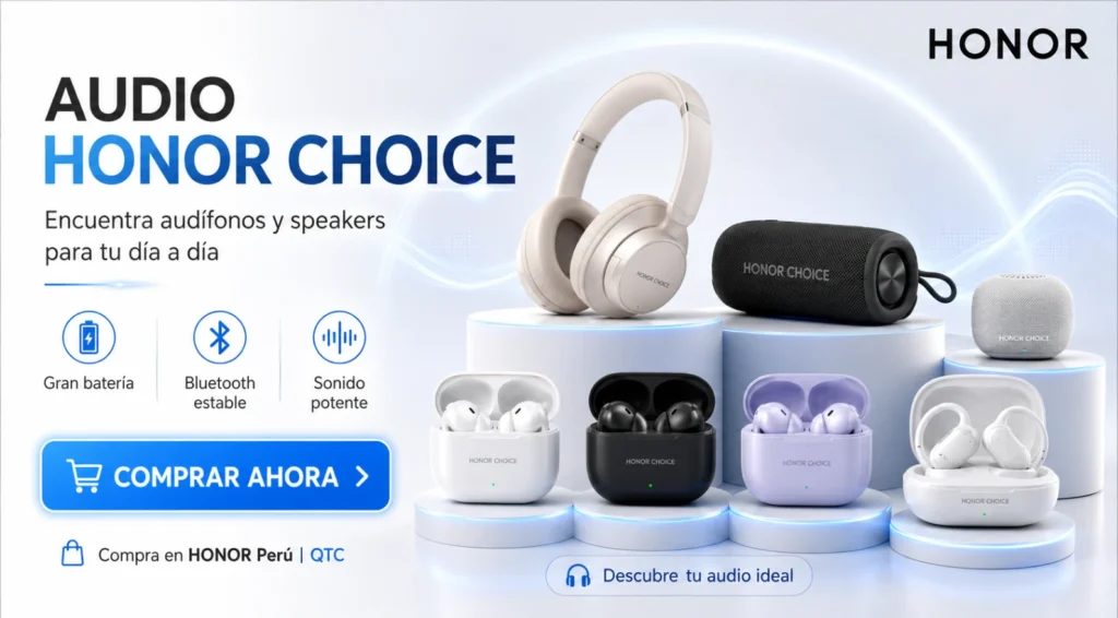 audio honor comprar
