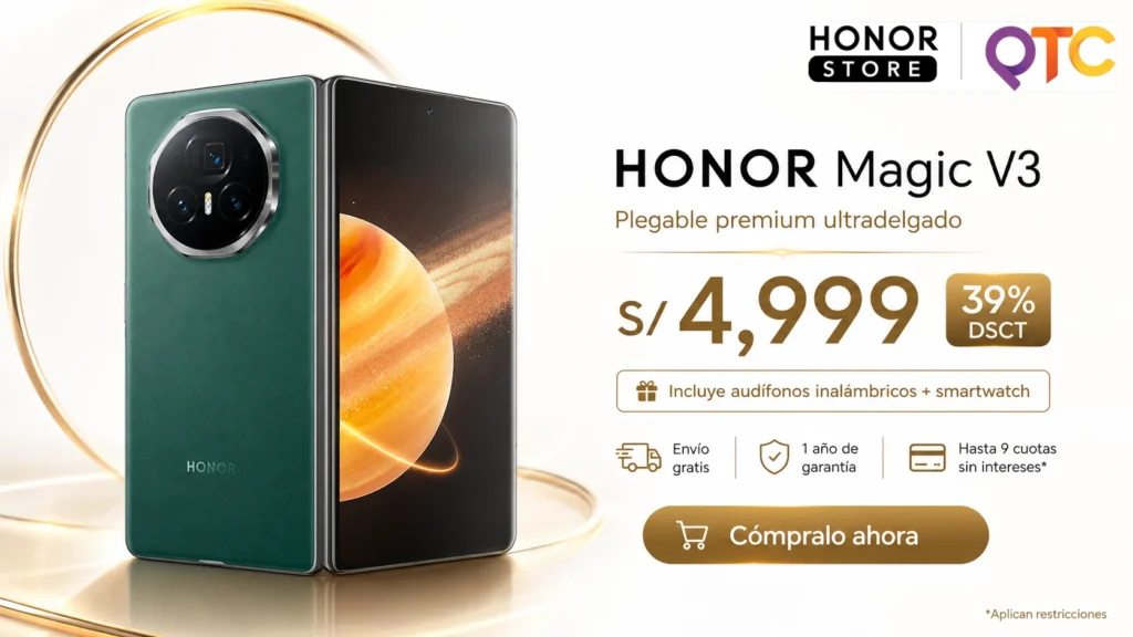 HONOR Magic V3 precio oferta Honor Peru