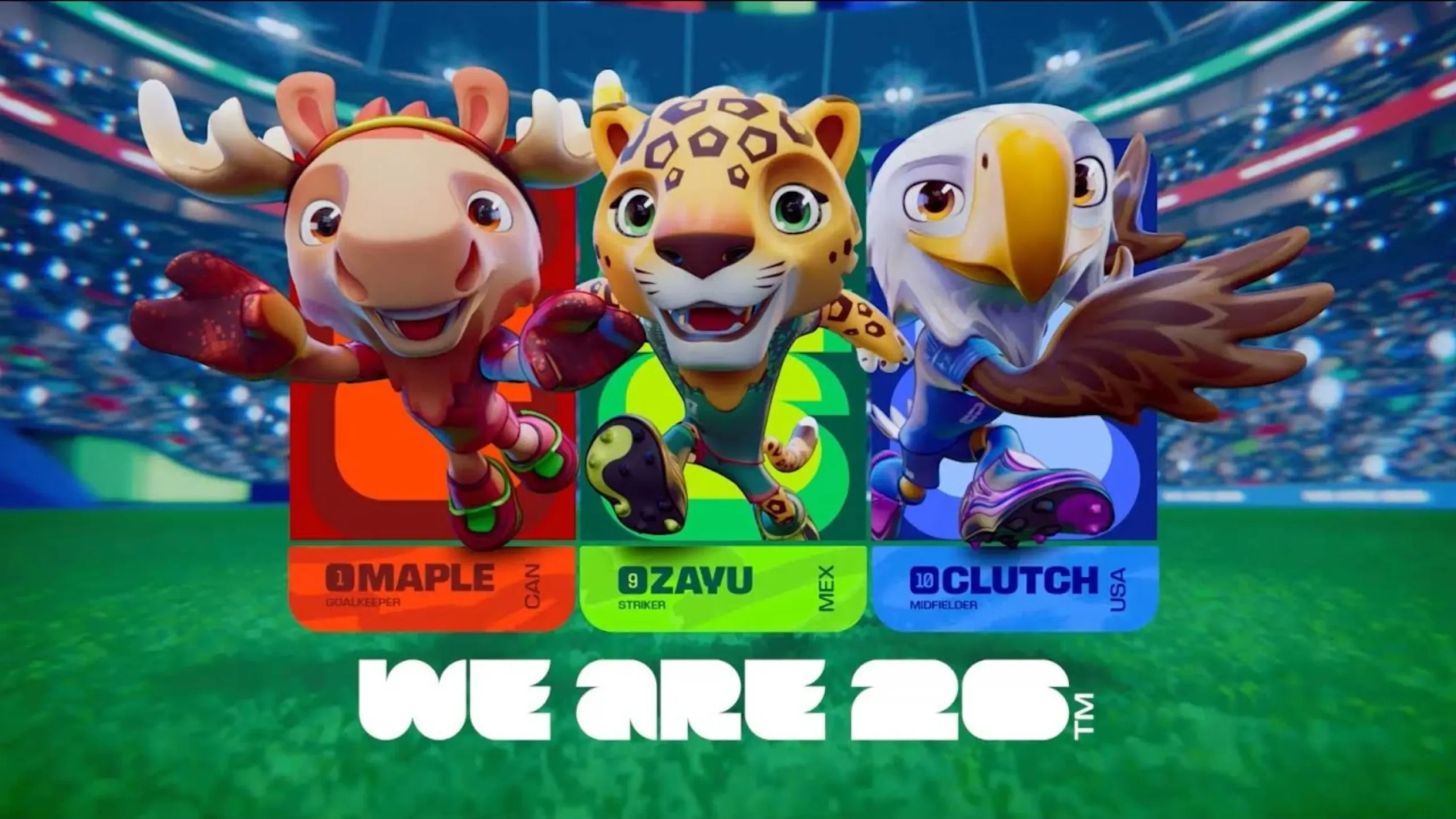 ¿Cuáles son las mascotas del Mundial 2026?