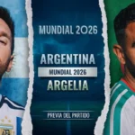 Dónde ver Argentina vs Argelia por el Mundial 2026 en Perú
