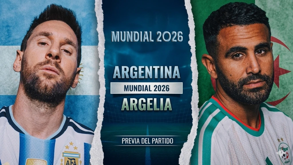 Dónde ver Argentina vs Argelia por el Mundial 2026 en Perú